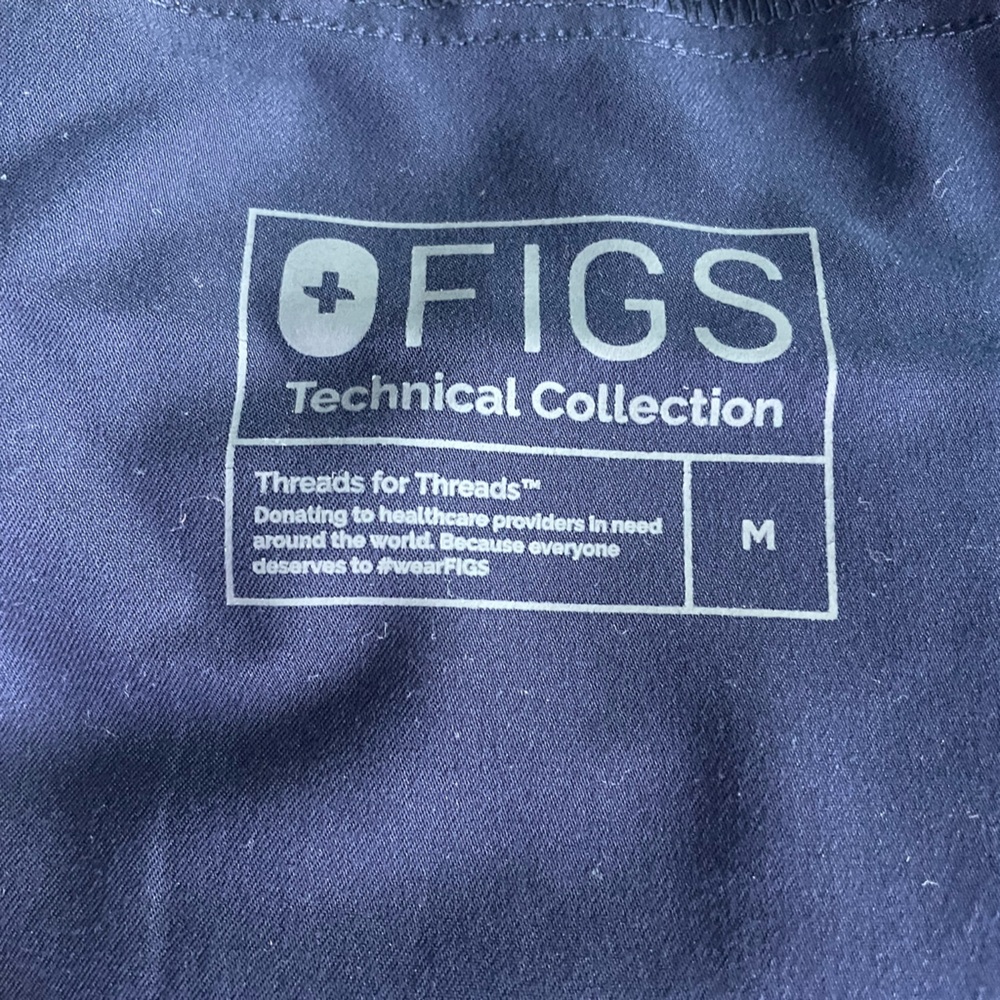 Navy Blue Figs, Scrub Pants (Joggers)